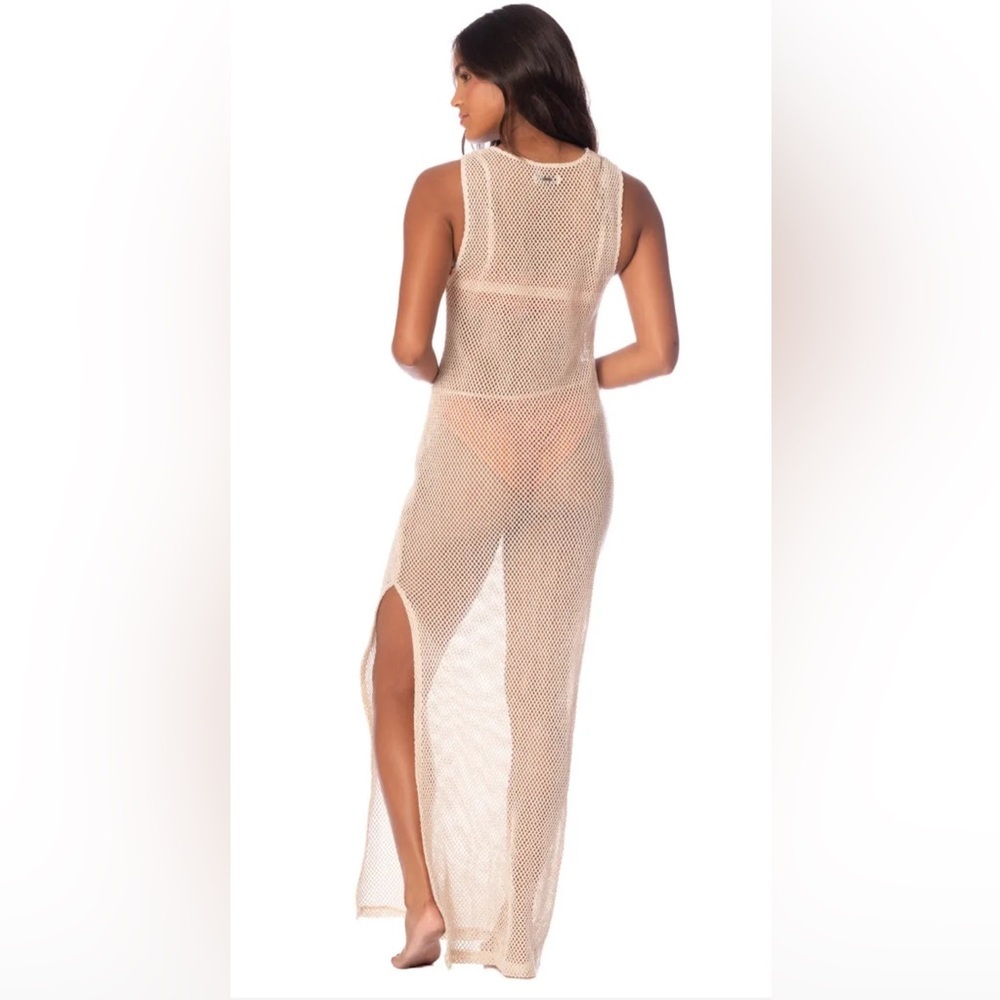 NWT Maaji Marsella Long Dress Coverup in Sand. Size S/M. - Picture 2 of 8